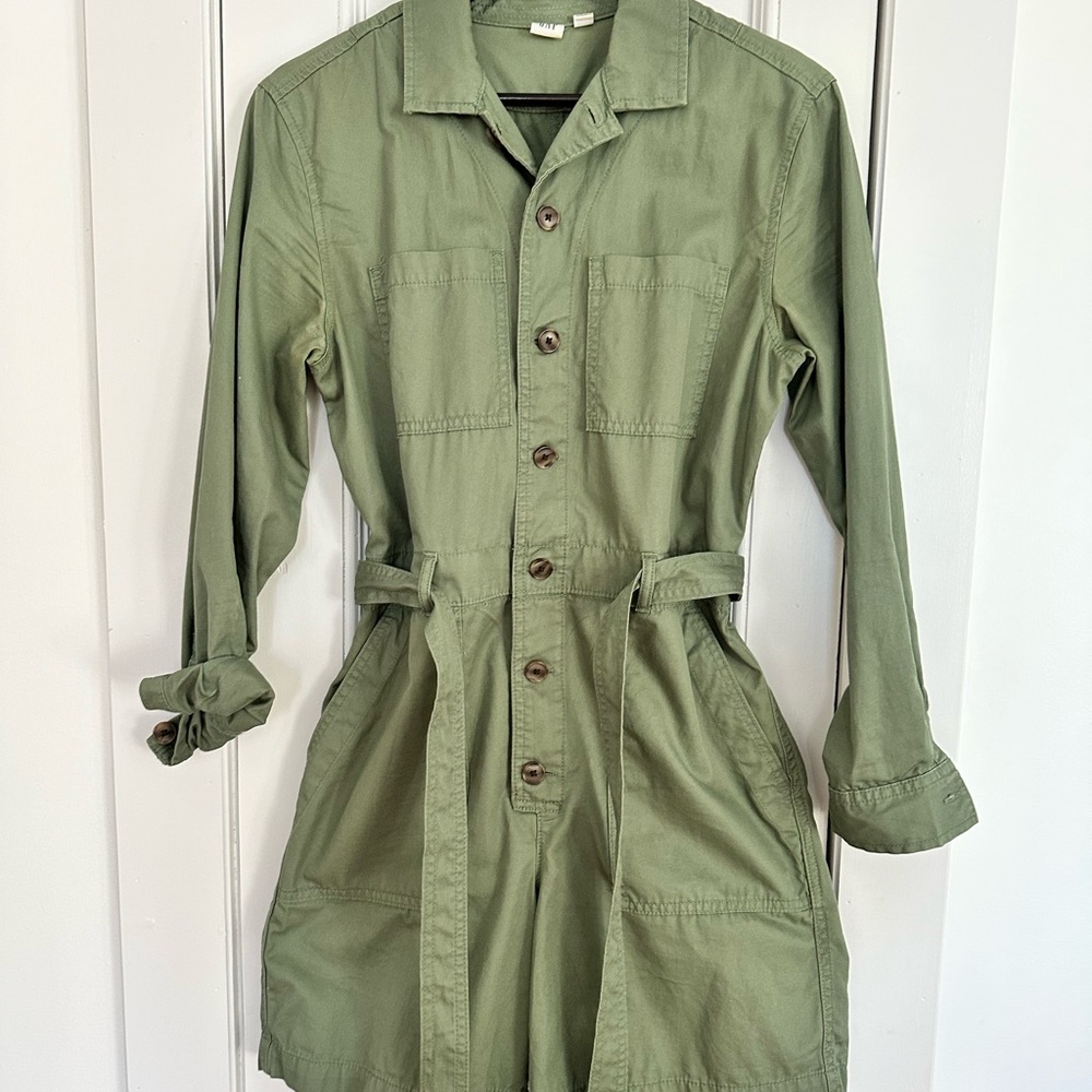 GAP Sage Green Casual Jumpsuit